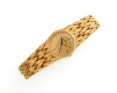 OMEGA 18K GOLD DEVILLE WRISTWA