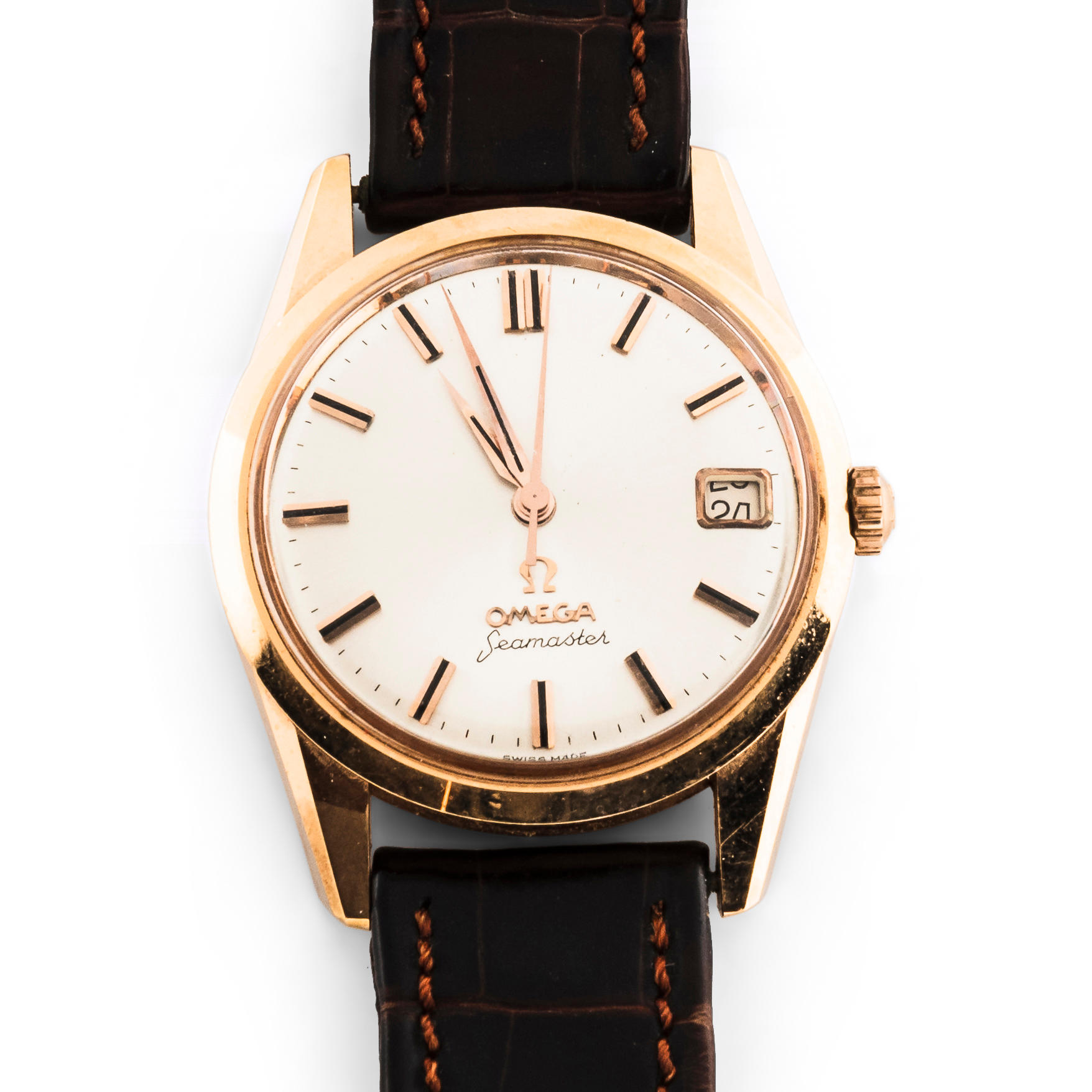 OMEGA 18KT GOLD SEAMASTER