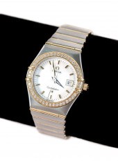 OMEGA CONSTELLATION TWO TONE W