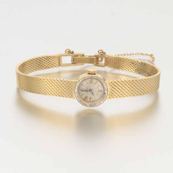 OMEGA LADIES GOLD WATCH  6", case