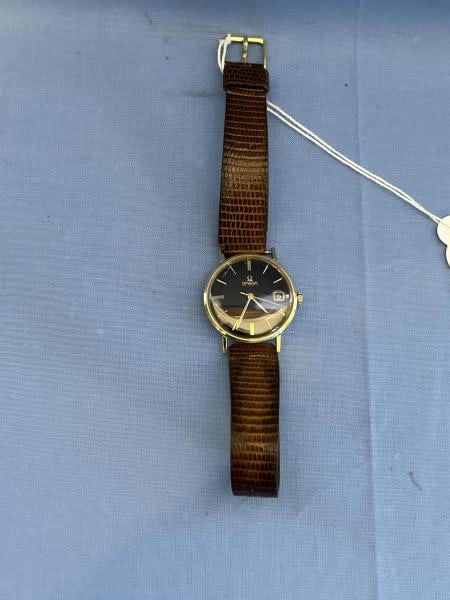 OMEGA SEAMASTER DEVILLE, LEATHER