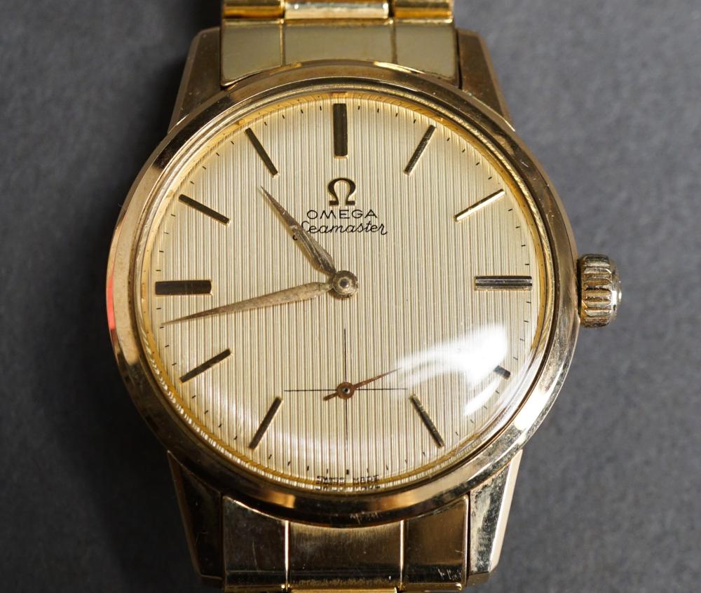 OMEGA 'SEAMASTER' GOLD PLATED