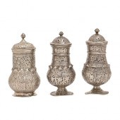 One and a pair of Indian silve