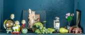 ONE BIN INCLUDING ASIAN DECORA