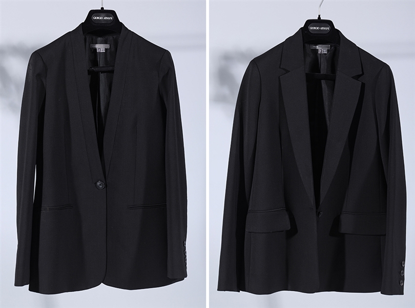 One black Vince blazer; good