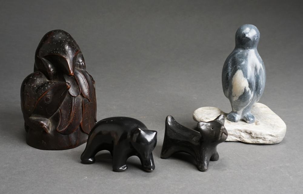 ONE BLACKWARE POTTERY AND ONE