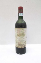 ONE BOTTLE OF FRENCH RED BORDE
