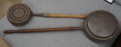 ONE COPPER AND ONE BRASS TREEN
