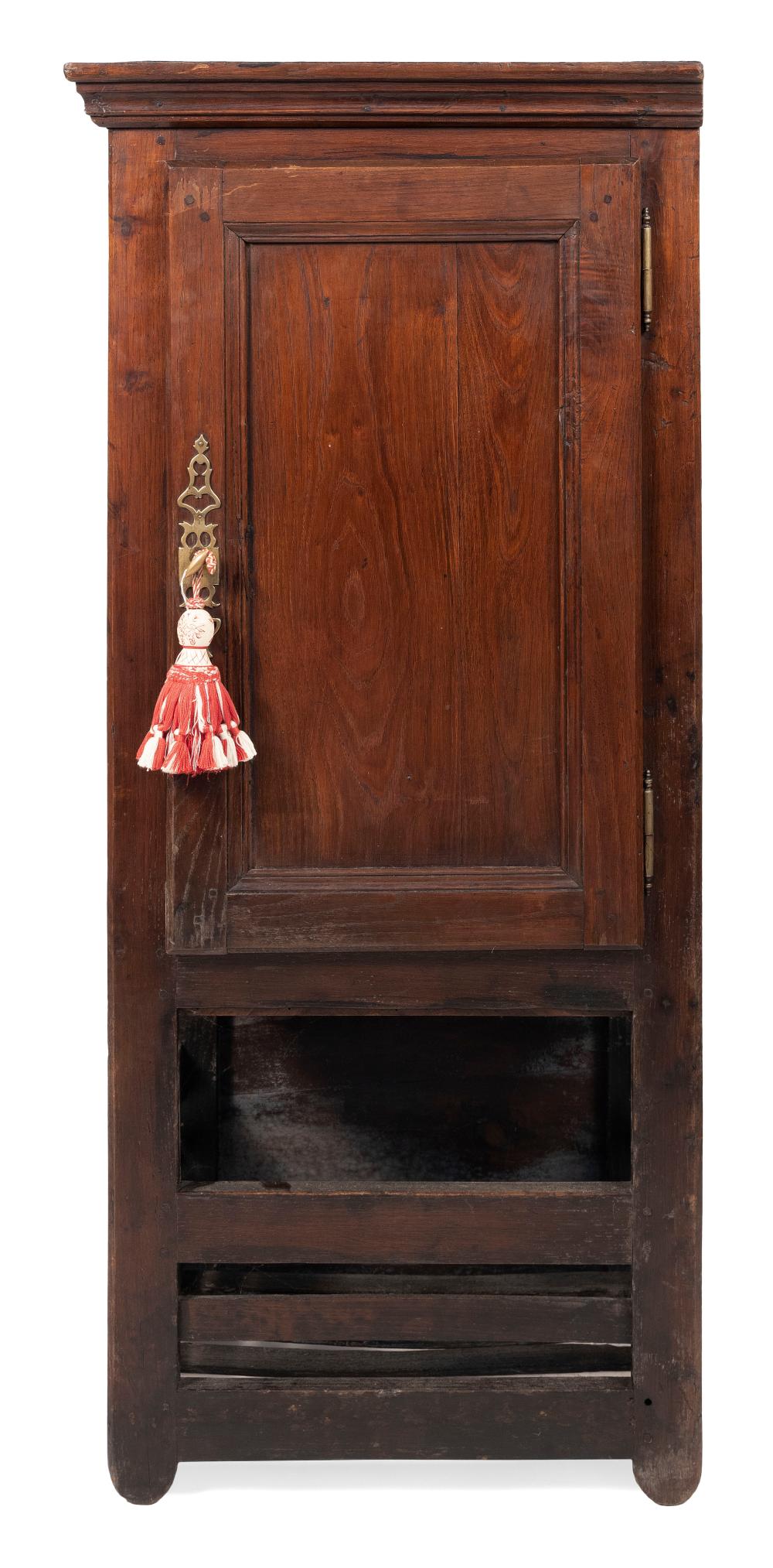ONE-DOOR WOODEN CABINET 20TH