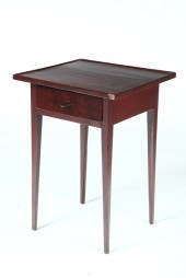 ONE-DRAWER STAND.  American  p