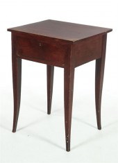 ONE-DRAWER STAND.  Midwestern
