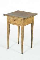 ONE-DRAWER STAND.  Probably Pe