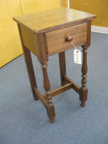One Drawer Stand spindle legs.