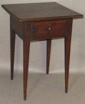 ONE DRAWER STANDca. 1810; in m