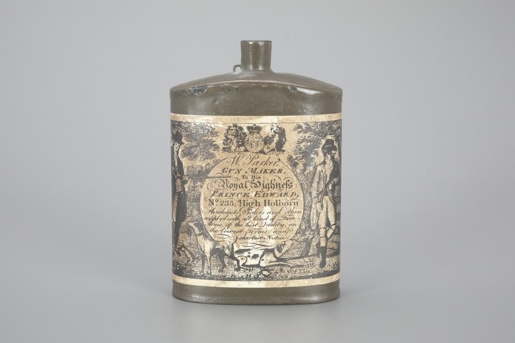 ONE ENGLISH POWDER TIN8 in. tall