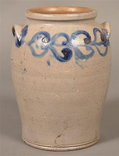 ONE GAL. STONEWARE CROCK WITH