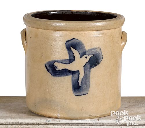 ONE-GALLON STONEWARE CROCK,