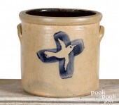 ONE-GALLON STONEWARE CROCK, CO