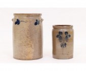 One-gallon stoneware crock, st