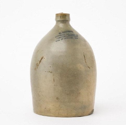 ONE-GALLON STONEWARE JUG,