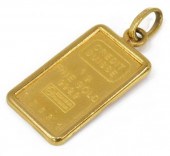 ONE-GRAM GOLD BAR, CREDIT SUIS