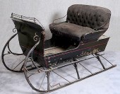 ONE HORSE ANTIQUE SLEIGHONE HO