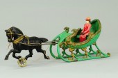 ONE HORSE OPEN SLEIGH Hubley g