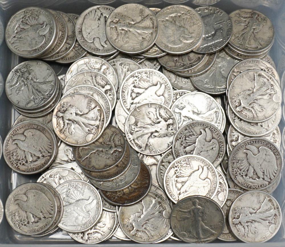 ONE HUNDRED U.S. SILVER