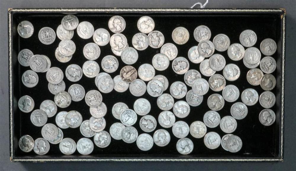 ONE HUNDRED U.S. SILVER QUARTERSOne