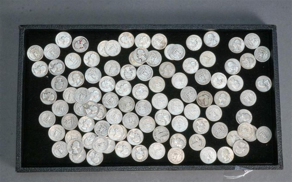 ONE HUNDRED U.S. SILVER QUARTERSOne