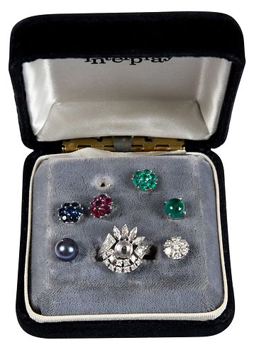 ONE INTERCHANGEABLE COCKTAIL RING