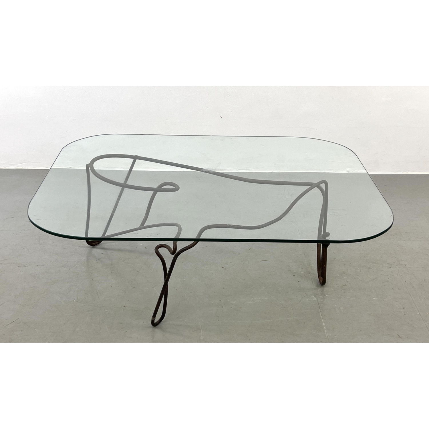 One of a Kind Wrought Iron Base