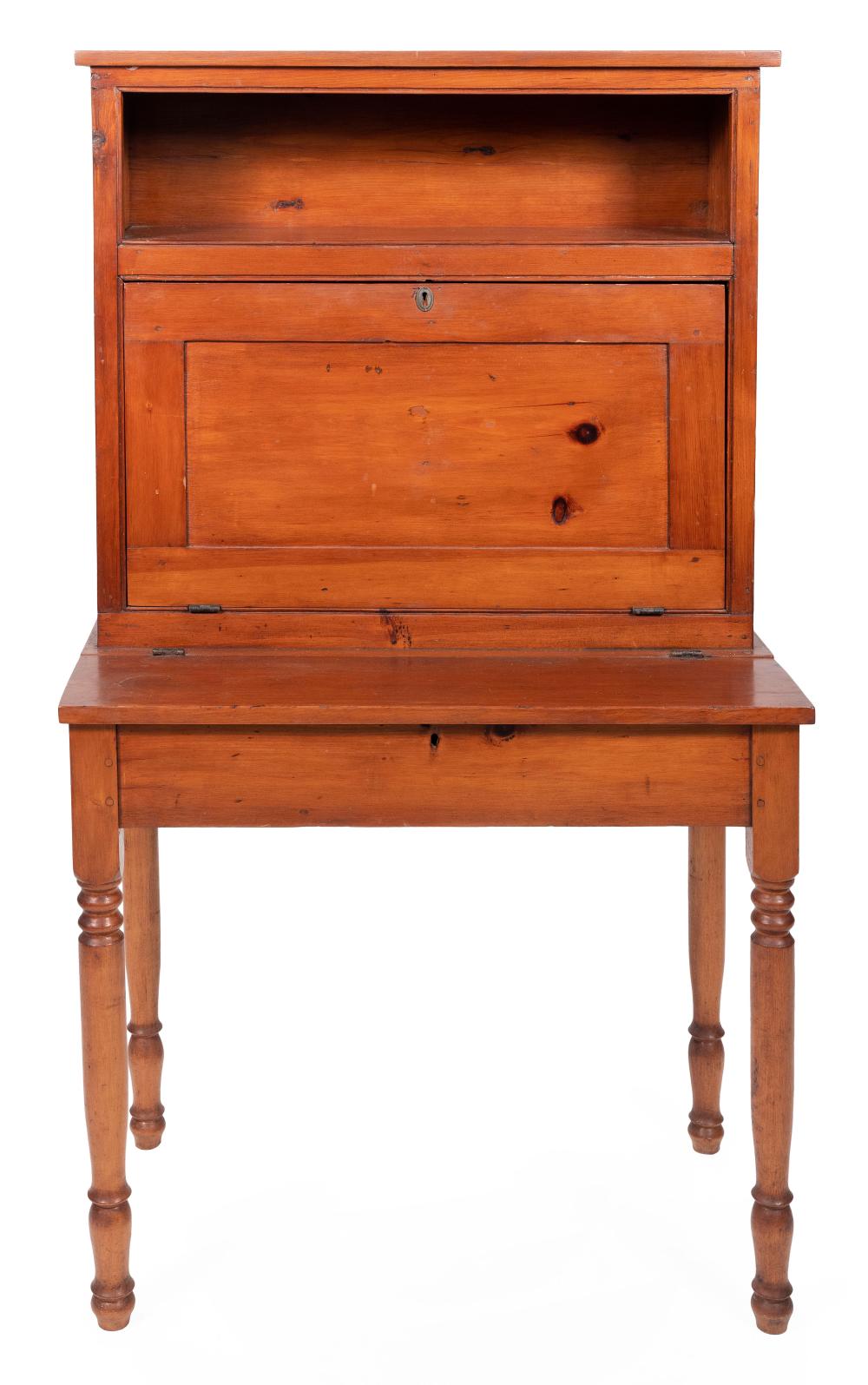 ONE-PIECE FALL-FRONT DESK
