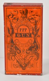 One Pound Black Powder Can by