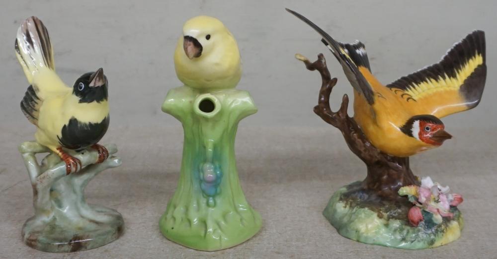 ONE ROYAL CROWN DERBY AND TWO OTHER