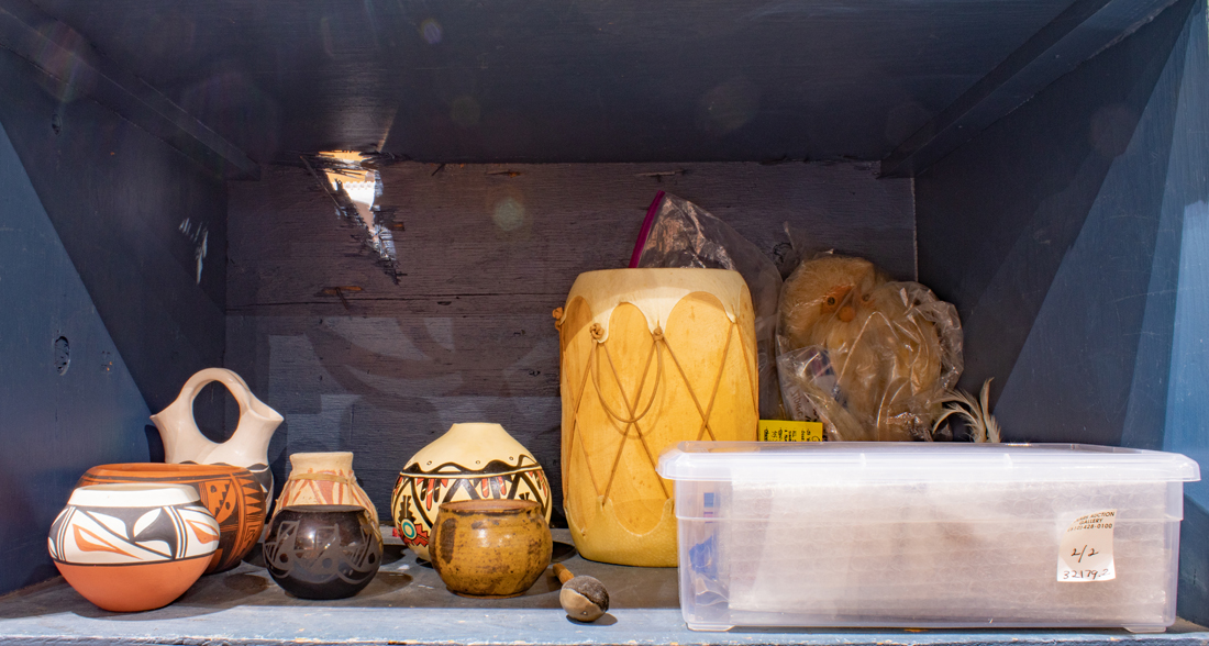 ONE SHELF OF MAINLY NATIVE AMERICAN
