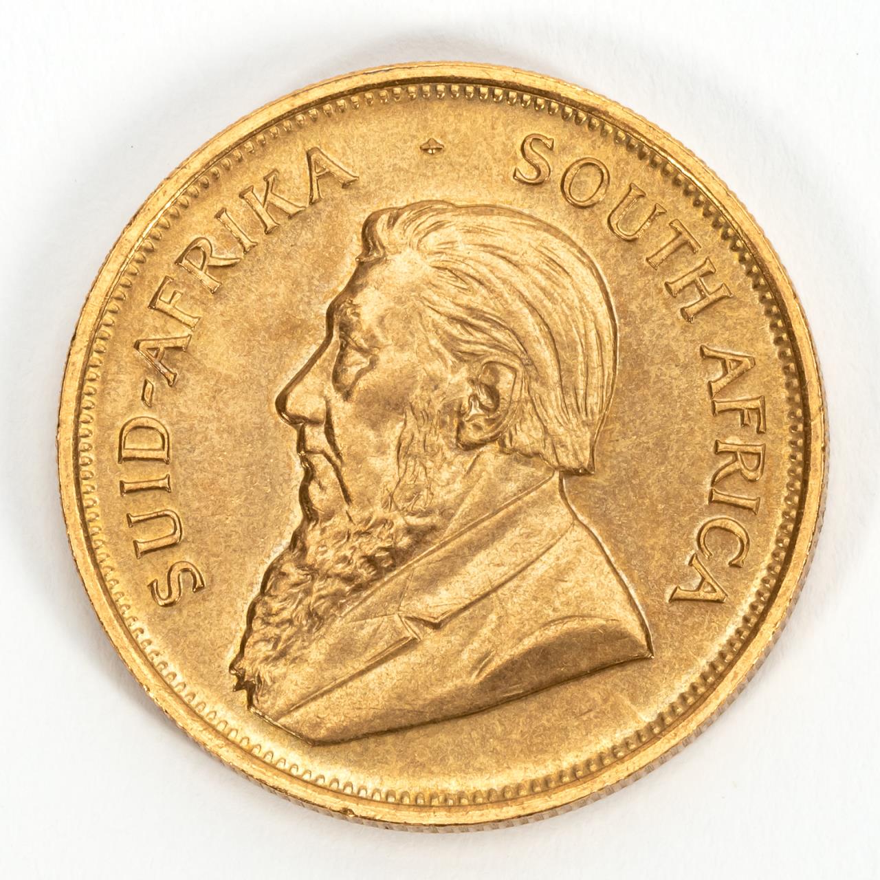 ONE SOUTH AFRICAN KRUGERRAND,