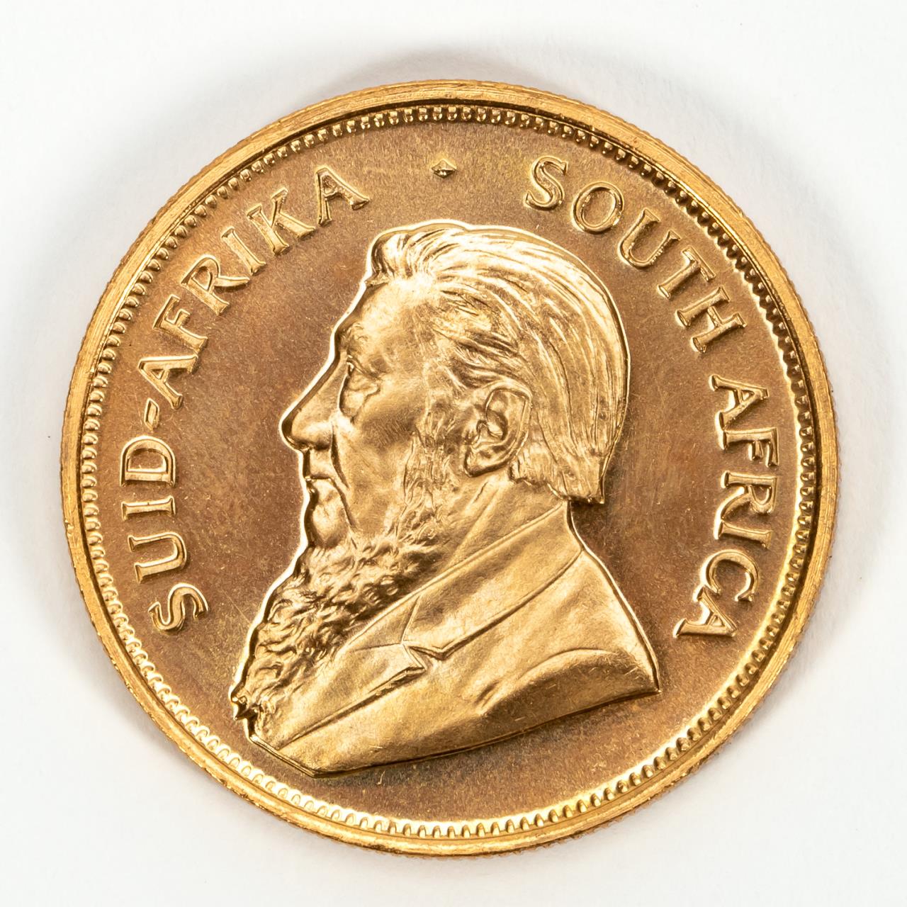 ONE SOUTH AFRICAN KRUGERRAND,