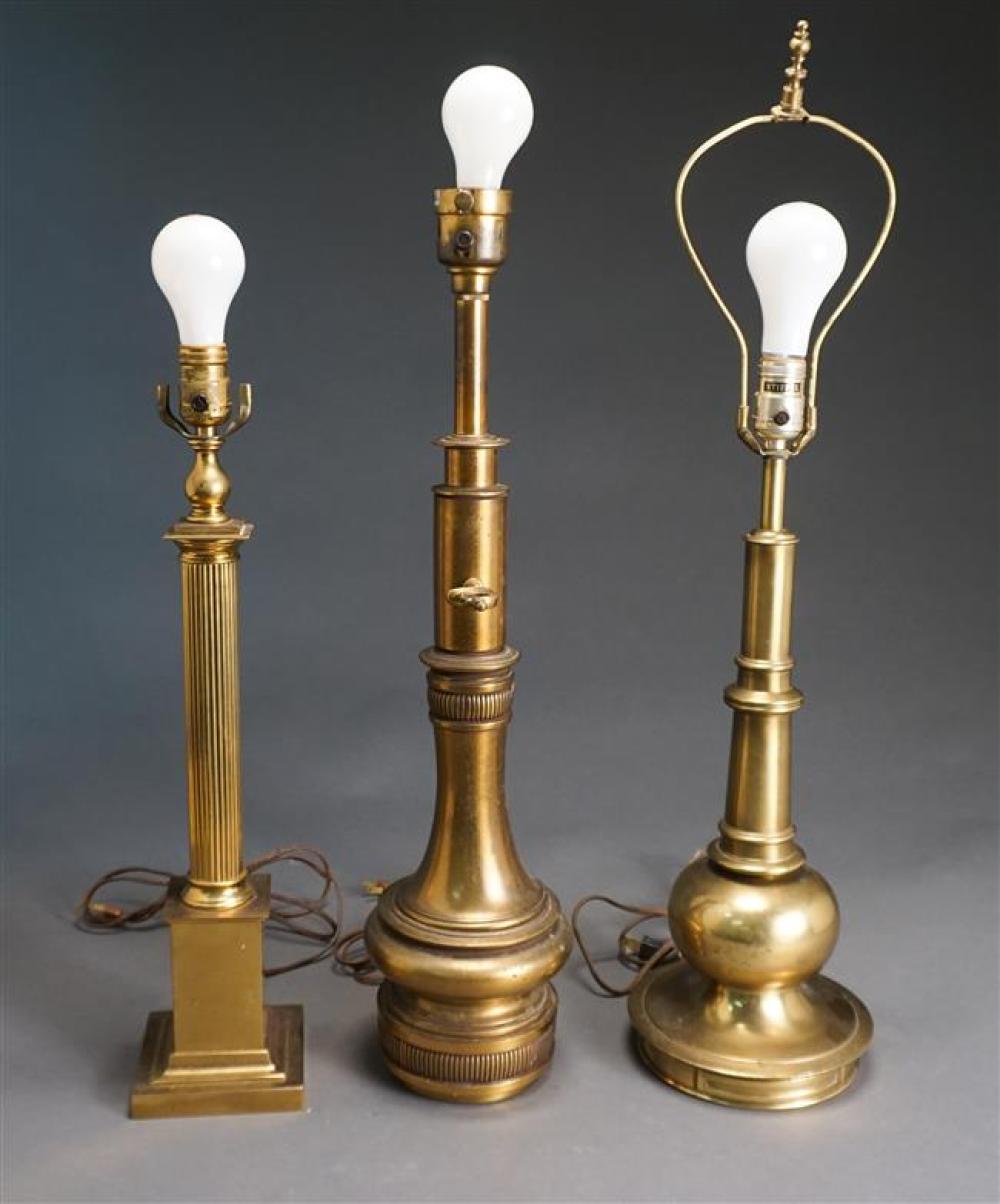 ONE STIFFEL AND TWO OTHER BRASS