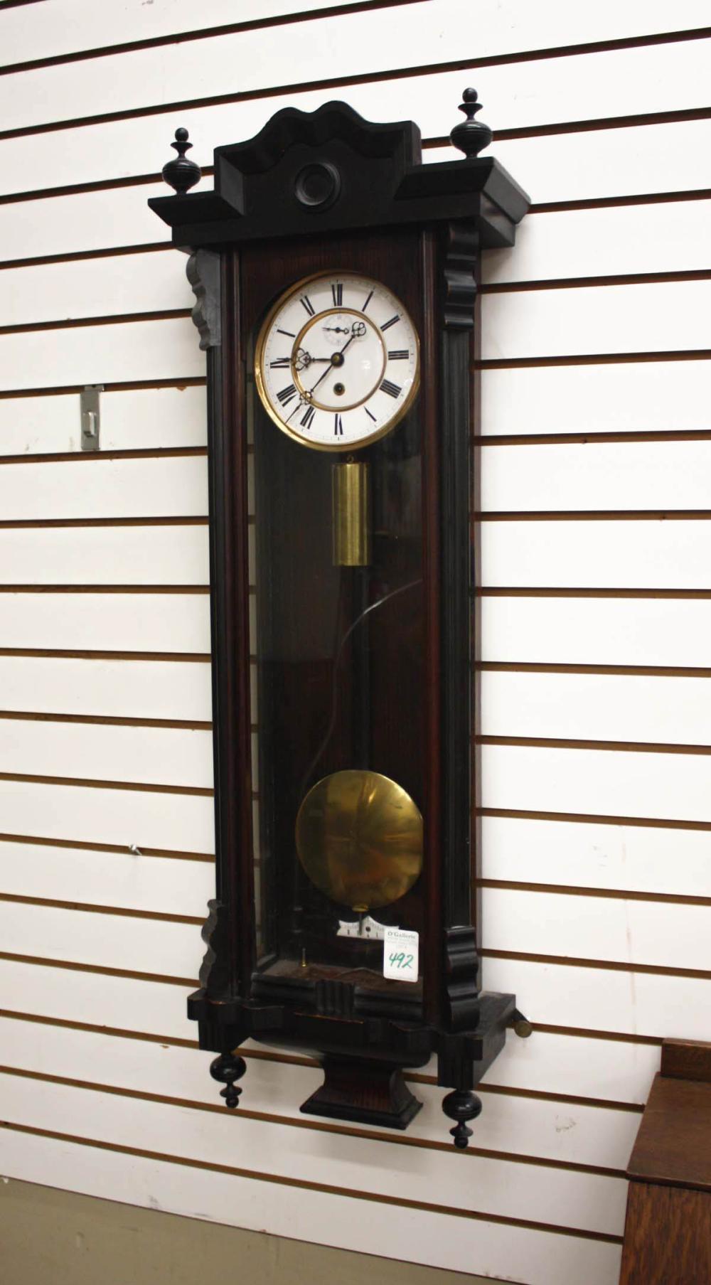ONE-WEIGHT REGULATOR LONG CASE WALL