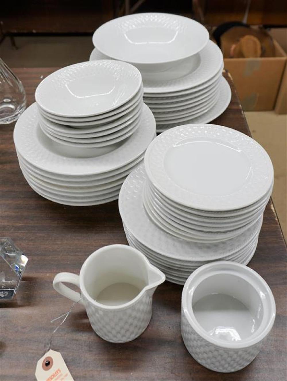 ONEIDA FORTY TWO PIECE WICKER