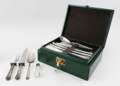ONEIDA HEIRLOOM CASED "DAMASK