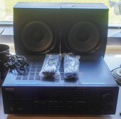 ONKYO STEREO RECEIVER AND A PA