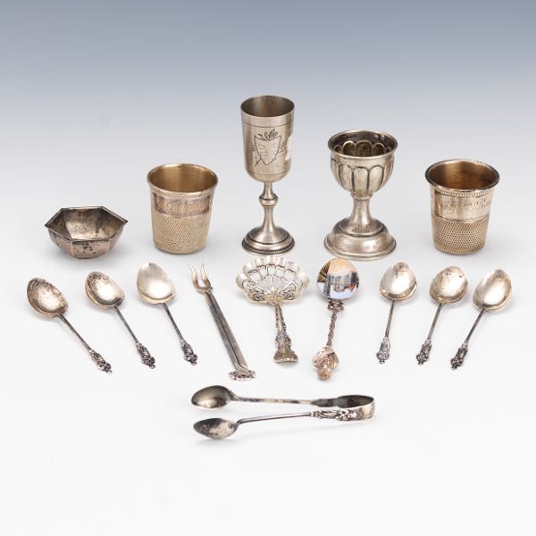 "ONLY A THIMBLEFUL" STERLING SILVER