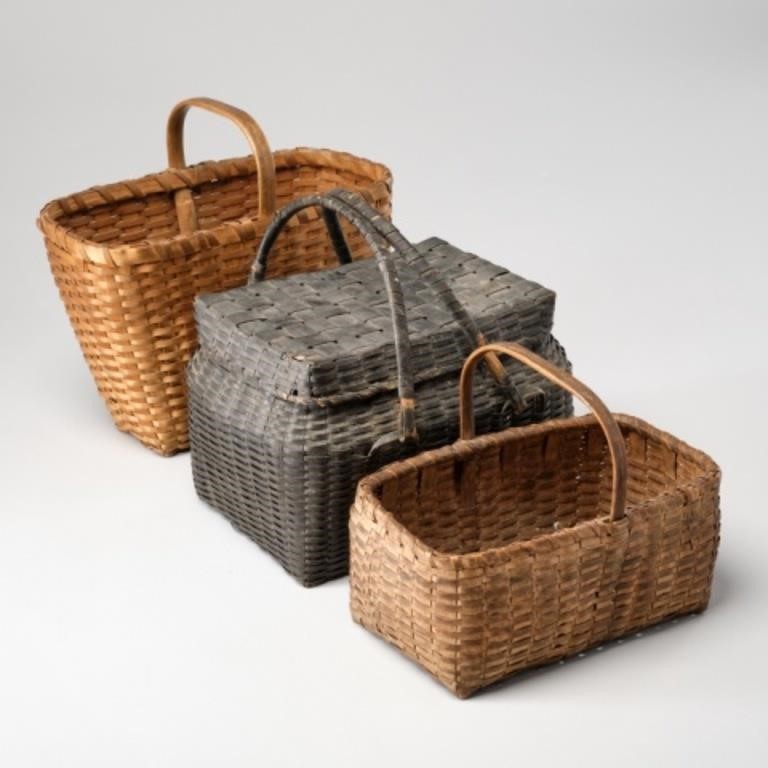 ONTARIO BASKETSA lot of 3