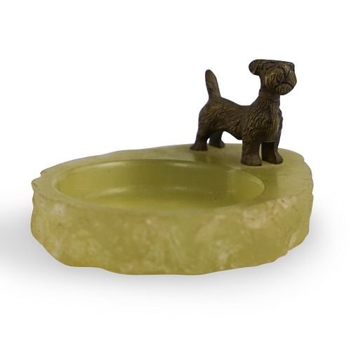 ONYX AND BRONZE FIGURAL