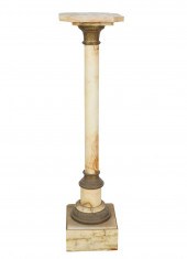 ONYX COLUMNAR PEDESTALwith gil