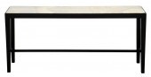 ONYX TOPPED CONSOLE TABLE, 21S