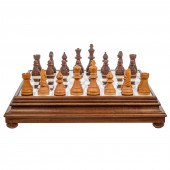ONYX & WOOD CHESS SET High qua