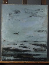 OOC - Abstract in Payne's grey